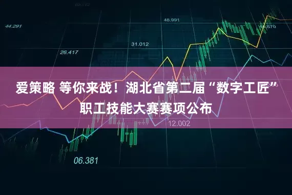 爱策略 等你来战！湖北省第二届“数字工匠”职工技能大赛赛项公布