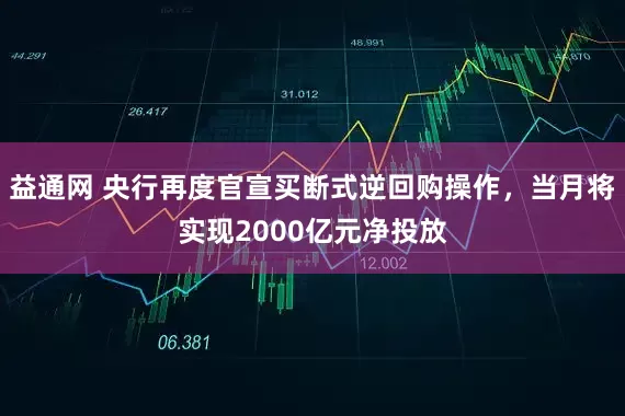 益通网 央行再度官宣买断式逆回购操作，当月将实现2000亿元净投放
